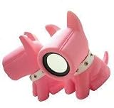 Bow Wow Pink Designer Dog Speakers