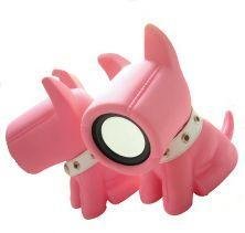 Childrens Toyshop  Electronics : Bow Wow Pink Designer Dog Speakers