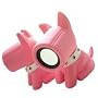 Bow - Wow Designer Speakers In Bubblegum Pink