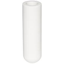 Porous Ceramic Cup (Round Bottom with Straight Wall), Ivory White, 1 Bars Air Entry, 2.1 Micron Pore Size