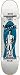 Nobyl Six Being Human Complete Skateboard - 8.0 W/ Raw Trucks & White Wheels