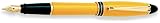 Aurora Ipsilon Resin Yellow Extra Fine Point Fountain Pen - AU-B11Y-EF