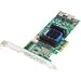 ADAPTEC RAID 6805E ROC CONTROLLER 6GB/S SAS 2.0 PCIE 8PORT INTERN JBOD 0 1 10 1E MIT 2X MSAS-KABEL KIT