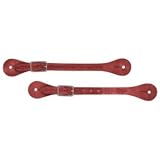 Weaver Leather S/STRAP,ADULT,BARB WIRE,RUSSET
