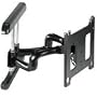 Flat Panel Dual Swing Arm Wall Mount - Black
