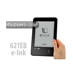 Elonex eBook 621EB 6 eInk, , LNX/EBOOK/621EB/BLK