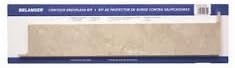 BELANGER Fine Laminate Countertops Travertine Matte Laminate Endsplash Kit by Belanger