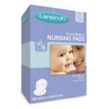 Lansinoh 20265 Disposable Nursing Pads, 60-Count Boxes (Pack of 3)