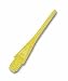 Sports : 200 original E-Point-Dartspitzen, 2BA, lang, neongelb.
