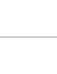 14K White Gold Curb Chain, 6mm