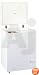 Danby DCF401W 3.6 cu. ft. Chest Freezer with Manual Defrost, Defrost Drain, Front Mount Thermostat and Castors: White