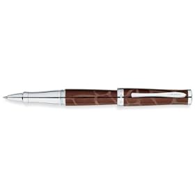 Cross Sauvage Brown Tourmaline  Giraffe Rollerball Pen