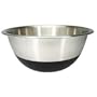 Amco Stainless Steel Mixing Bowl with Non-Skid Silicone Bottom, 2-Quart