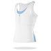 2XU Women's High Fly Racer Sleeveless Run Top - WR1394a (WHT/PBL - S)
