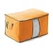 CONNECTWIDE® 3 Compartment STORAGE ORGANIZER BOX- New CHARCOAL (Orange), Bamboo Charcoal Non-Woven Cloth, 10 Litre RS.750.00