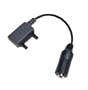 Eforcity 3.5mm Stereo Headset Speaker Adaptor for Sony Ericsson