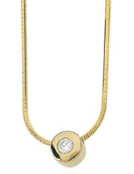 Diamond Solitaire Necklace - 4.1mm Diamond