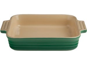 Le Creuset 9x9-in. Stoneware Square Baking Dish, Fennel.