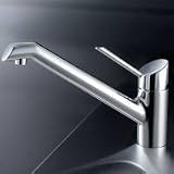 KWC 10.021.023.127 Edge Kitchen Faucet - Splendure Stainless Steel (Pictured in Chrome)