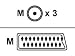 Belkin 3 Cinch To Scart Video Cable