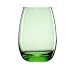 Luigi Bormioli Michelangelo Color Palette 15-1/2-Ounce Green Beverage Glass, Set of 4