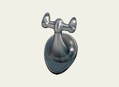 Delta Graves Double Robe Hook, Stainless #78035-SS