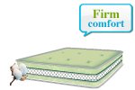 Futon Shop Rock-a-bye Baby Crib Mattress -Organic Cotton & Coils