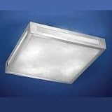 LEDS-C4 Polished and Satin Aluminum Flush Mount - 15-2345-S2-55/15-2345-S2-55