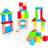Hape - Early Explorer - Maple Wood Building Blocks