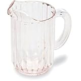 210jnmwrFWL. SL160  Rubbermaid Clear Bouncer Pitchers 32 Oz.  Category: Beverage and Water Pitchers