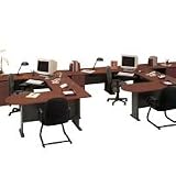 Bush Industries Advantage Peninsula 30x71x27 Apple/slate Ea - Model 117073