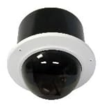 Videolarm IRM7TN-3 Indoor Vandal resistant recessed dome with ptz IP camera system, pendant mount.