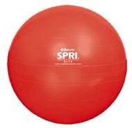 SportingGoods: SPRI PROFESSIONAL PLUS XERCISE BALL 65cm Red