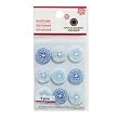 Martha Stewart Sticker Buttons Winter Wonderland