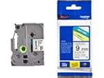 Brother Schriftband TZE221 9mm wei�/s...