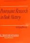 Provenance Research in Book History