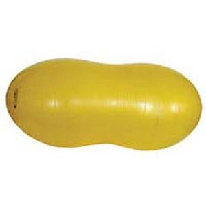 FitBALL Peanut Burst Resistant Exercise Ball - Yellow 70cm