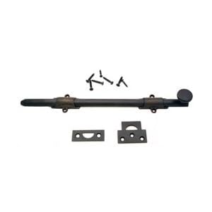 8 Inch Solid Brass Heavy Duty Surface Bolt Dark Oil Rubbed Bronze Finish by 