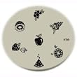 Konad Stamping Nail Art Image Plate M55