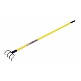 Seymour GC-40 5-Inch by 5 -1/2-Inch 4 Tine Garden Cultivator with handle