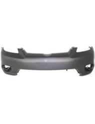 Automotive Parts and Accessories: Evan-Fischer EVA17872050658 Bumper Cover Front Facial Plastic Primered With grille provision and fog light holes - Evan-Fischer Auto Parts