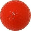 Mini Putt Golf - Dozen - Colored Golf Balls, Red - Sports