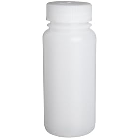Bel-Art, Scienceware, 106250006, Precisionware, Bottle, High Density Polyethylene, Wide Mouth, With/45mmClosure, 8oz, 12/Package