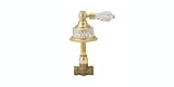 Phylrich 2PV181ATO_OEB Old English Brass Regent Cut Crystal Single Handle 1/2 In-Line Volume Contro