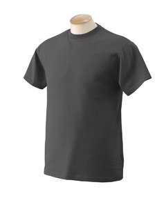 Fruit of the Loom 5 oz., 100% Heavy Cotton HD T-Shirt - CHARCOAL GREY - L 5 oz., 100% Heavy Cotton HD® T-Shirt