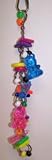 AC 006 Bear and Bottles 12in x 4in Medium Bird Toy