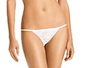 Calvin Klein Women's Perfectly Fit All Day Lace String Bikini # f2859