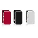 Belkin F8Z 400 Silikonhülle für Apple iPod Touch 2. Gen schwarz/rot/weiß 3er-Pack