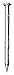 1-1/4 WHT SS TRIM NAIL (Hillman Fastener Corp 42074)