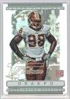Brian Orakpo #1098/1,549 Washington Redskins (Football Card) 2009 Topps Platinum Rookie Variations #147